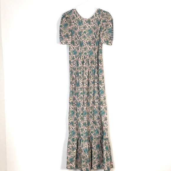 NWT BAUM UND PFERDGARTEN
Aerin gathered printed cotton-poplin maxi dress - Picture 7 of 15